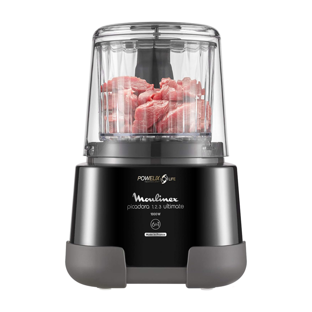 HACHOIR BLENDER MOULINEX LA MOULINETTE ULTIMATE XXL BLACK / DP815810 - مفرمة خلاط Moulinex La Moulinette Ultimate XXL – أسود