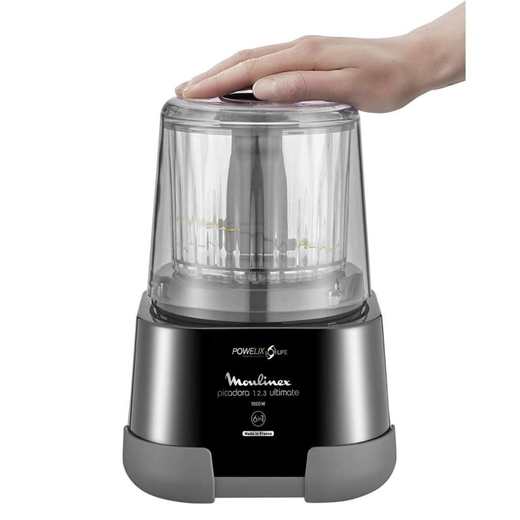 ⁦HACHOIR BLENDER MOULINEX LA MOULINETTE ULTIMATE XXL BLACK / DP815810 - مفرمة خلاط Moulinex La Moulinette Ultimate XXL – أسود⁩ - الصورة ⁦4⁩