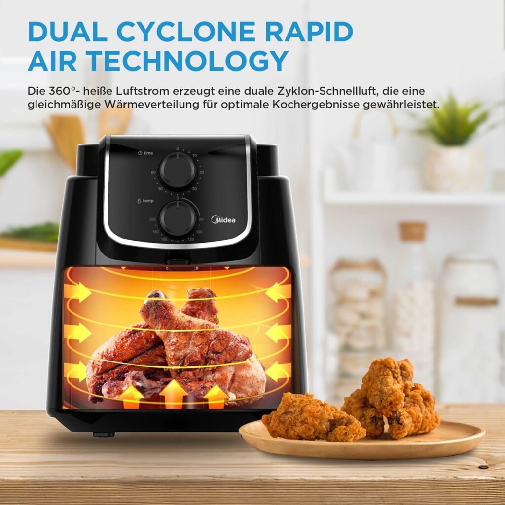 ⁦FRITEUSE ELECTRIC MIDEA MF-TN40D2 - قلاية كهربائية ميديا MF-TN40D2⁩ - الصورة ⁦4⁩