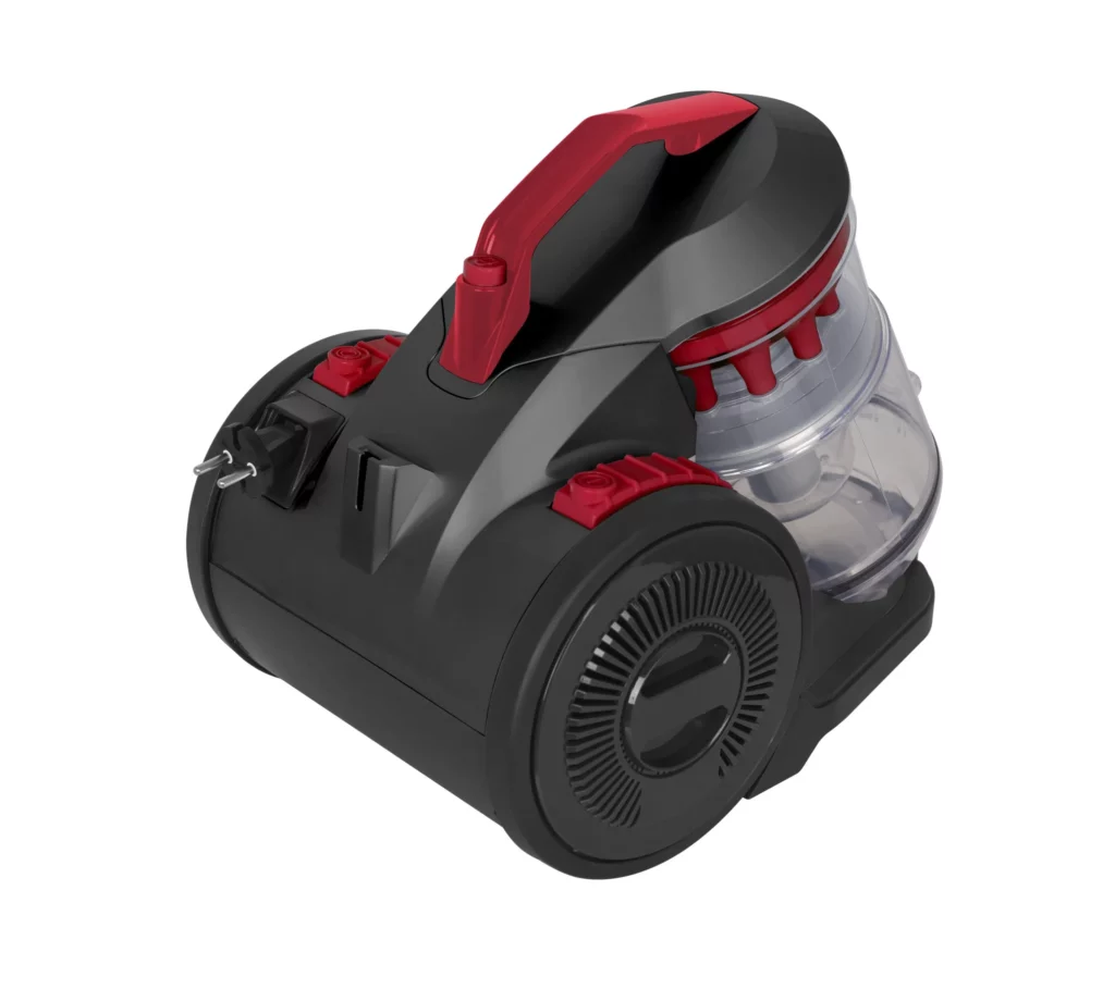 ⁦ASPIRATEUR CONDOR TRAINEAU 2000W NOIR ROUGE⁩ - الصورة ⁦2⁩