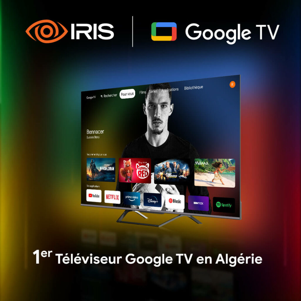 ⁦تلفزيون IRIS 40 بوصة FHD جوجل TV - Tv Iris 40" fhd google tv⁩ - الصورة ⁦3⁩