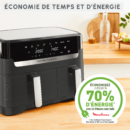 Air Fry Moulinex & Grill Double Bag 8.3l Degital - مقلاة وشواية مولينكس مزدوجة 8.3 لتر رقمية