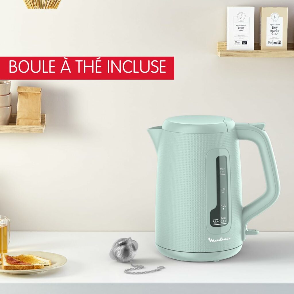 غلاية كهربائية Moulinex Morning Plus – أناقة وفعالية في كل فنجان!