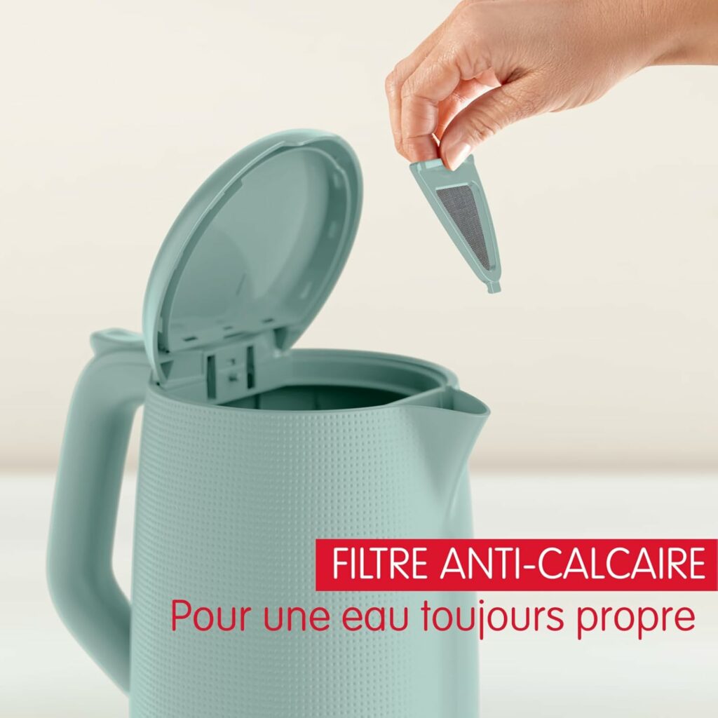 ⁦غلاية كهربائية Moulinex Morning Plus – أناقة وفعالية في كل فنجان!⁩ - الصورة ⁦3⁩