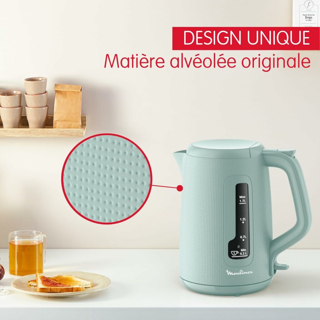 ⁦غلاية كهربائية Moulinex Morning Plus – أناقة وفعالية في كل فنجان!⁩ - الصورة ⁦6⁩