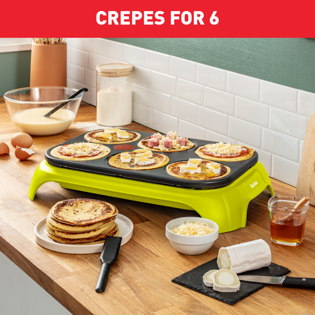 Tefal Crep’Party Colormania PY559312 – متعة الكريب والبنكيك للجميع!