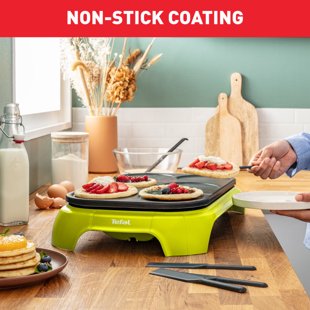 ⁦Tefal Crep’Party Colormania PY559312 – متعة الكريب والبنكيك للجميع!⁩ - الصورة ⁦4⁩